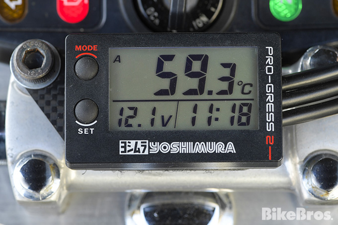 ヨシムラプログレス　油温計　電圧計