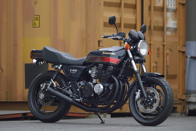 ゼファー400とゼファーχ（カイ）をZ400FXスタイルにカスタムする