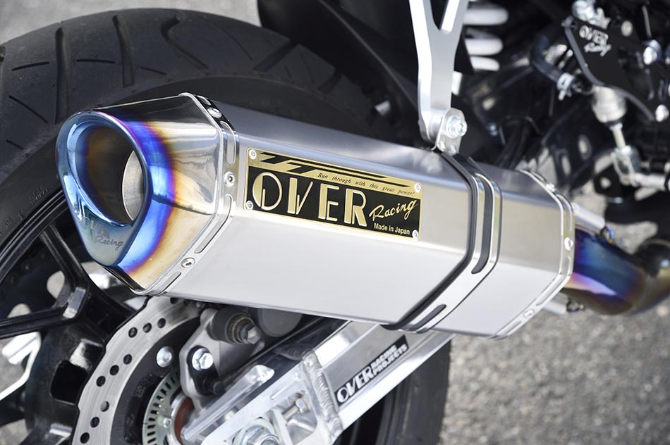 注目の最新250ccスポーツの魅力が加速するOVER Racingのスペシャルパーツ