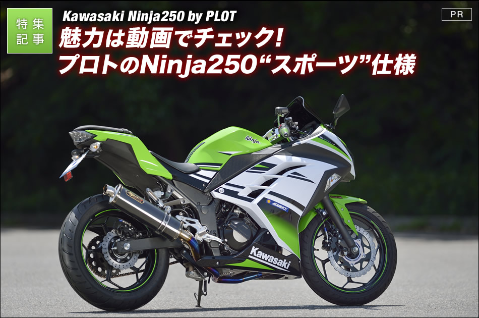 魅力は動画でチェック!プロトのNinja250“スポーツ”仕様