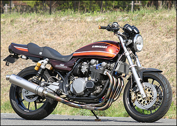 KAWASAKI ゼファー750チタン サイレンサー