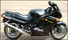 KAWASAKI ZZR1100（C型）カーボン サイレンサー