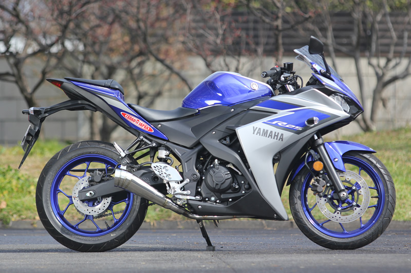 SP忠男　yzf-r25 フルエキマフラー