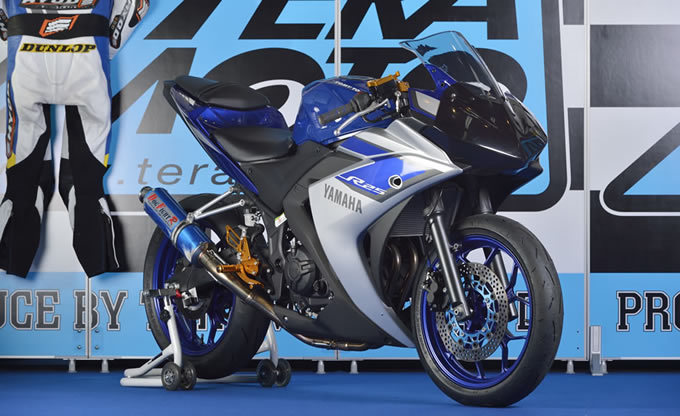2021 テラモト YZF-R25 YZF-R3 T-REVαシステム R3 TERAMOTO バイク