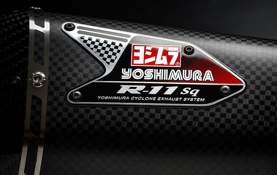 STYLE AND PERFORMANCE, SQUARED: YOSHIMURA R-11Sq MUFFLERS バイクブロス