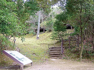 荒神谷 （こうじんだに） 遺跡の出土跡。銅剣 358 本を出土した国内で最多の弥生埋納遺跡で博物館もある。広い史跡公園になっていて、夏には“二千年ハス”を観賞できる。