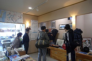 外川ミニ郷土資料館にて、銚子の歴史を感じ入る数々の展示物を堪能。