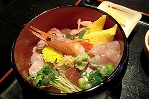 真鶴魚座の魚座丼。