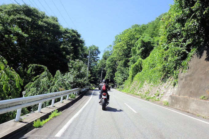 山梨から長野へ！それぞれの涼を求めるツーリングの画像