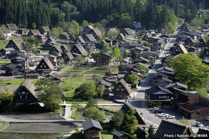 日本の絶景100選 白川郷（岐阜県）の画像