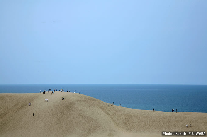 日本の絶景100選 鳥取砂丘（鳥取県）の画像