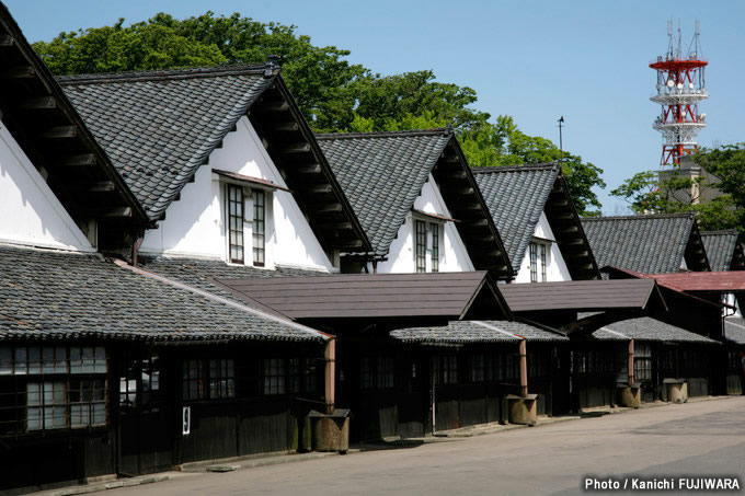 日本の絶景100選 山居倉庫（山形県）の画像