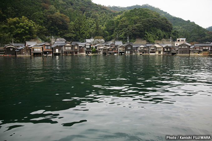 日本の絶景100選 伊根の舟屋（京都府）の画像