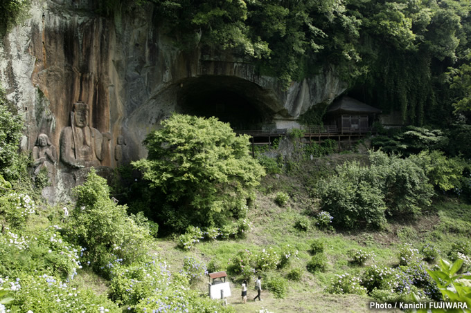 日本の絶景100選 普光寺の磨崖仏（大分県）の画像