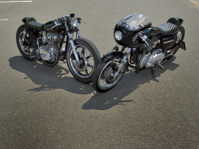 ヤマハ XS650SPL ＆ カワサキ W3