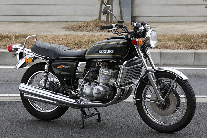 スズキ GT750-5 取材で見つけた旧車バイク紹介 バイクブロス・マガジンズ