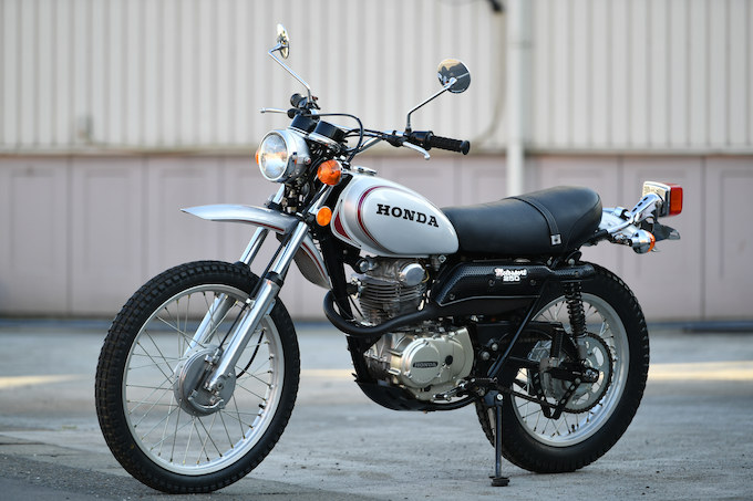 取材先でみつけたホンダ Sl250sをご紹介 取材で見つけた旧車バイク紹介 バイクブロス マガジンズ