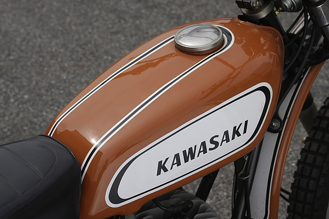 カワサキ 350TR 1970 名車ライブラリ オフロードバイクなら