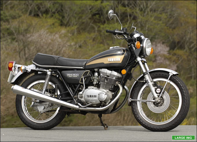 ヤマハ Tx500 1973 名車ライブラリ バイクブロス